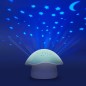 Projecteur D'étoile Champignon Bleu