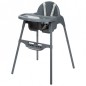 Chaise Haute Meely Dark Grey Chaise Haute Meely Dark Grey