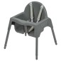 Chaise Haute Meely Dark Grey Chaise Haute Meely Dark Grey