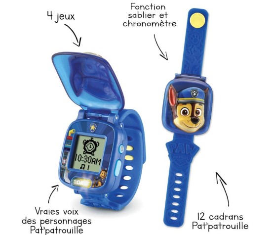 Pat Patrouille - La Montre-jeu Interactive de Chase