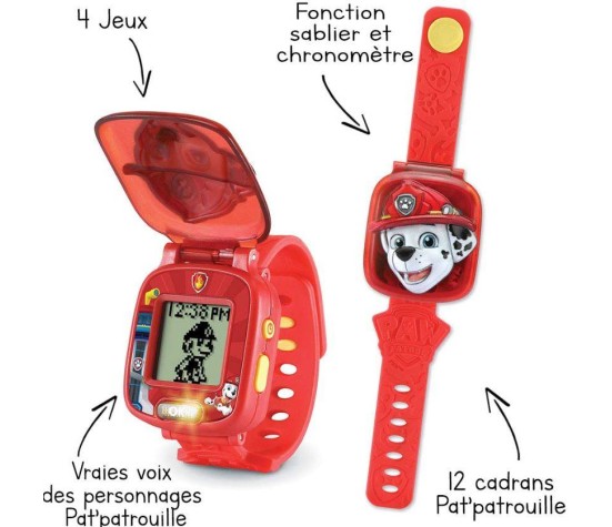Pat Patrouille - La Montre-jeu Interactive de Marcus