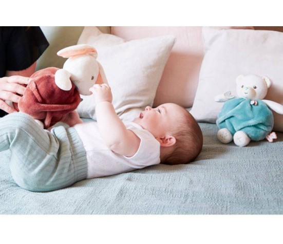 Peluche Ourson Bulle d'Amour Vert - 23 cm