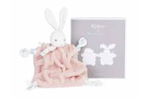 Doudou Lapin Rose Poudré