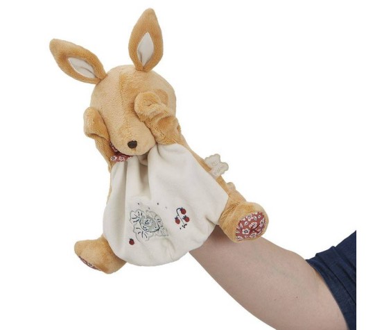 Doudou Marionnette Petit Lapin