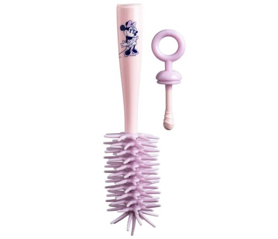 Goupillon en Silicone avec Brosse Tétine Minnie