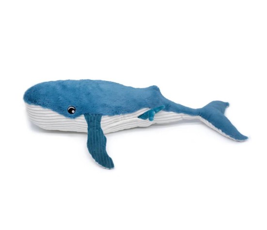 Peluche Ptipotos Baleine Géante et Son Bébé Bleu
