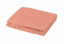 Drap Housse Jersey 40x80 Terracota