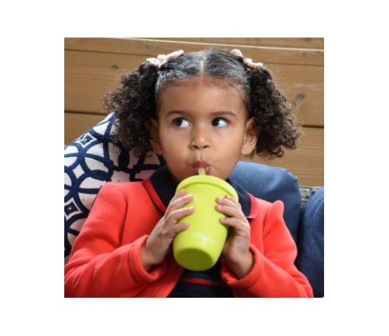 Tasse Evolutive en Silicone Vert