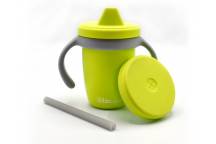 Tasse Evolutive en Silicone Vert