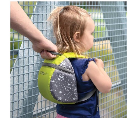 Sac à Dos Amovible Vert Avec Sangle de Sécurité