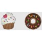 Set de 2 Dentition Mini Cupcake + Mini Donut Set de 2 Dentition Mini Cupcake + Mini Donut