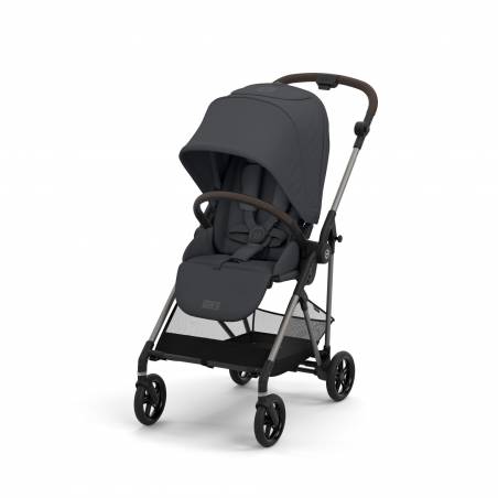 Poussette Eezy S Twist+ 2 BLK Moon Black CYBEX, Vente en ligne de