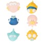 Jouet de Bain Rigolo Spash x6 Jouet de Bain Rigolo Spash x6