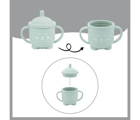 Tasse à Paille Silicone Isy Renard