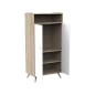 Armoire 2 Portes et 1 Niche Access Bois Blanc Armoire 2 Portes et 1 Niche Access Bois Blanc
