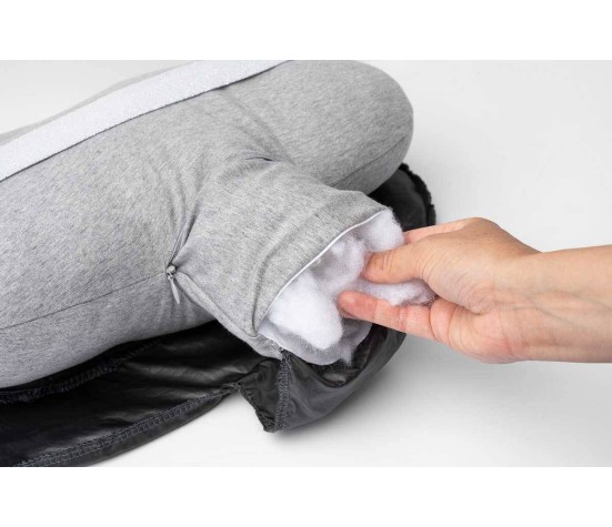 Coussin de Maternité On The Go Grey