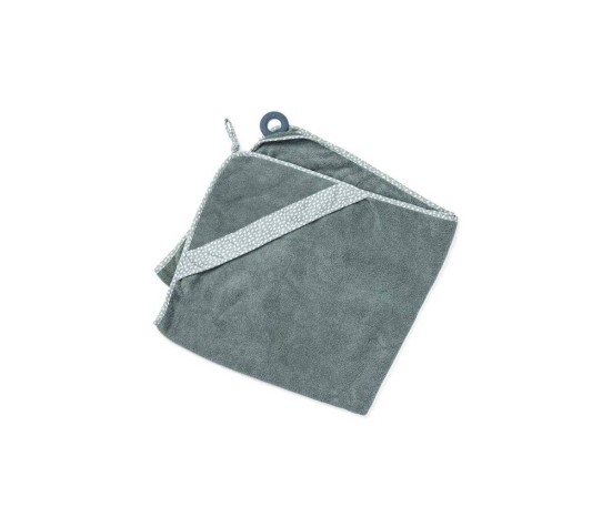 Cape de Bain XL avec anneau de dentition Dry'N Play Green