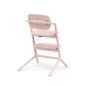 Chaise Haute Lemo 4 en 1 Rose Perle Chaise Haute Lemo 4 en 1 Rose Perle