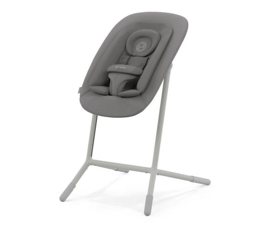 Chaise Haute Lemo 4 en 1 Suede Grey