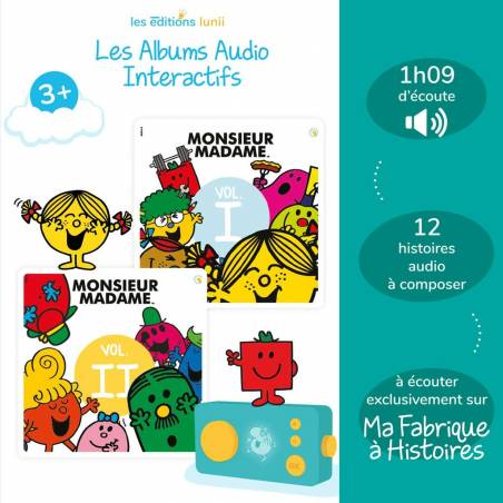Livre Audio Intéractifs Monsieur Madame