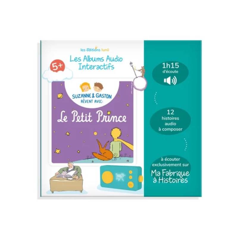Lunii Livre Audio Suzanne et Gaston rêvent avec le Petit Prince au meilleur  prix sur