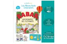 Livre Audio Intéractifs " Babar Aux Royaumes Des Eléphants"