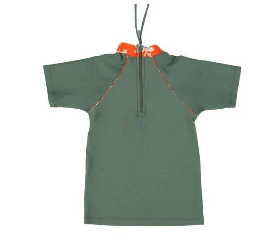 T-shirt Anti-uv Indiana Manches Courtes Kaki - 12 mois