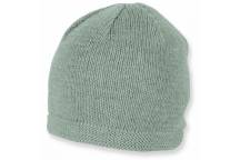 Bonnet Tricoté Vert Taille 35