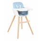 Chaise Haute Woody 2 en 1 Bleu Chaise Haute Woody 2 en 1 Bleu