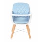 Chaise Haute Woody 2 en 1 Bleu Chaise Haute Woody 2 en 1 Bleu