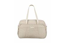 Sac à Langer Chelsea Pois Beige