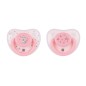 Lot de 2 Sucettes Savanna Rose 6-18 mois Lot de 2 Sucettes Savanna Rose 6-18 mois