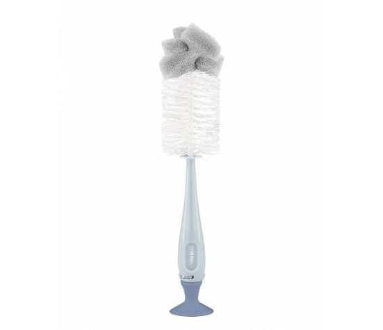 Goupillon Biberon 2 en 1 Bleu