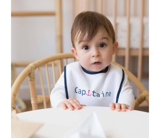 Lot de 7 Bavoirs 1er Age - Capitaine