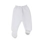 Pantalon Tricot - Blanc - 0/1 mois