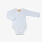 Body Croisé Sophie la Girafe 1 Mois Bleu
