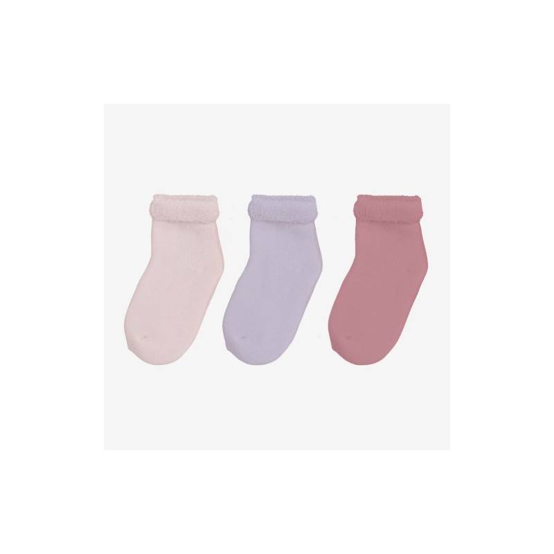 Lot de 3 Paires de Chaussettes 0-6 mois - Lilas