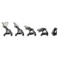 Poussette Teeny 3D Canne Gray Mist
