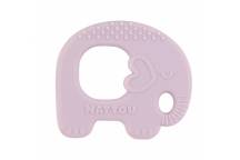 Anneau de Dentition Éléphant En Silicone Lilas