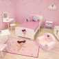Ballerine Coiffeuse Avec Tabouret Ballerine Coiffeuse Avec Tabouret
