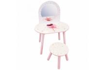 Ballerine Coiffeuse Avec Tabouret