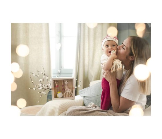 Coffret Naissance - Sophie la Girafe + Hochet Soft Maracas