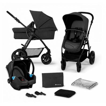 Kinderkraft Moov Poussette 3 en 1 Noir