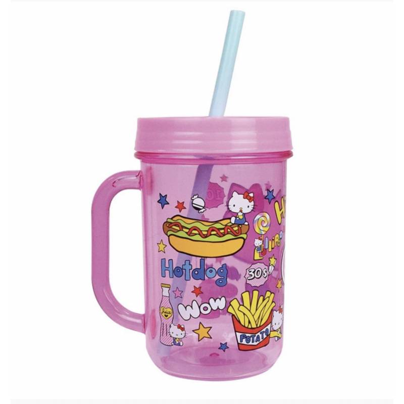 Hello Kitty Mug Avec Paille