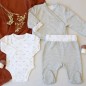 Kit Naissance Gris 3 mois - 3 pcs Kit Naissance Gris 3 mois - 3 pcs