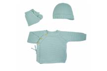 Trousseau de Naissance 3 pcs Vert Sauge