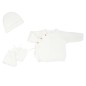 Trousseau de Naissance 3 pcs Blanc - 0/1 mois Trousseau de Naissance 3 pcs Blanc - 0/1 mois