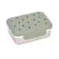 Boîte à Goûter Inox - Happy Prints Olive