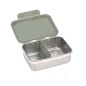 Boîte à Goûter Inox - Happy Prints Olive