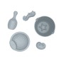 Set de 5 Jouets de Sable Water Friends Bleu Set de 5 Jouets de Sable Water Friends Bleu